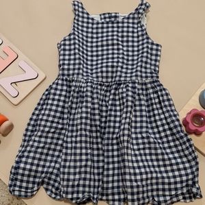 Gingham Scallop Hem Dress Cat & Jack